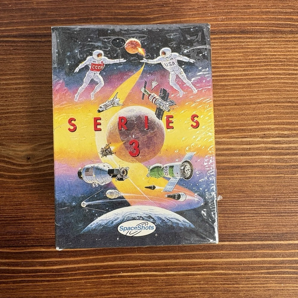 SpaceShots‎ Series 3 Trading Cards Sealed Deck NASA Space USSR USA 1992